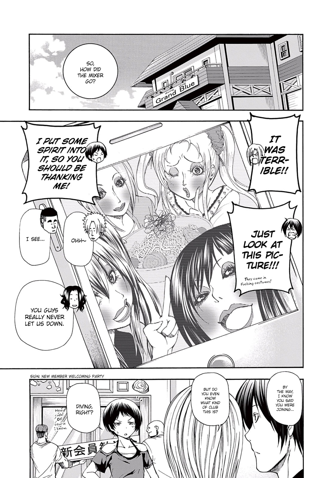 Grand Blue, Chapter 11 image 02